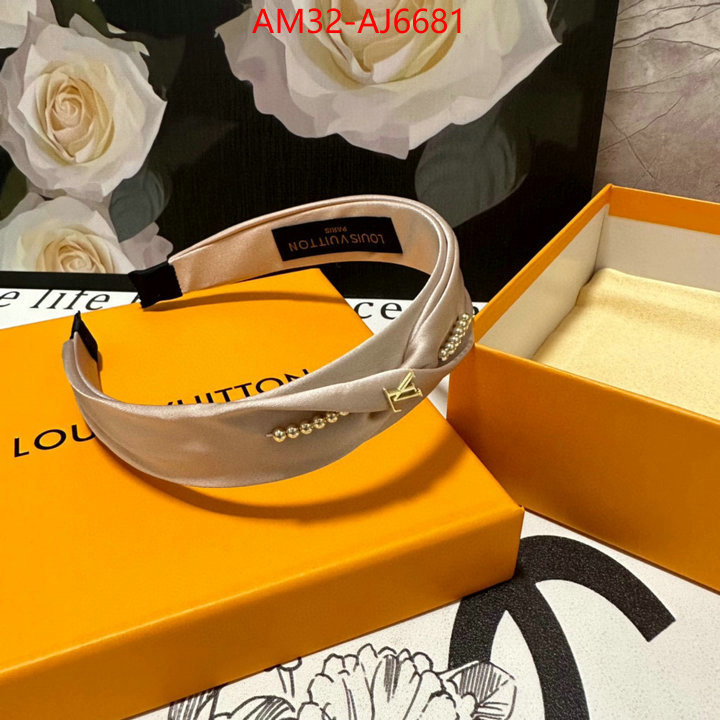 Hair band-LV only sell high-quality ID: AJ6681 $: 32USD