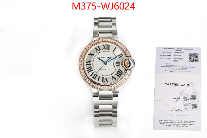 Watch(TOP)-Cartier sell high quality ID: WJ6024 $: 375USD