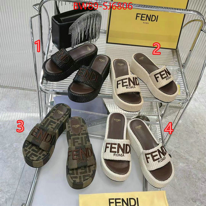 Women Shoes-Fendi aaaaa quality replica ID: SJ6806 $: 89USD