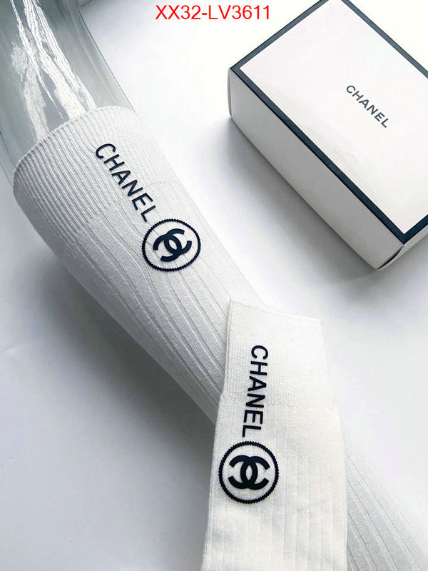 Sock-Chanel for sale cheap now ID: LV3611 $: 32USD