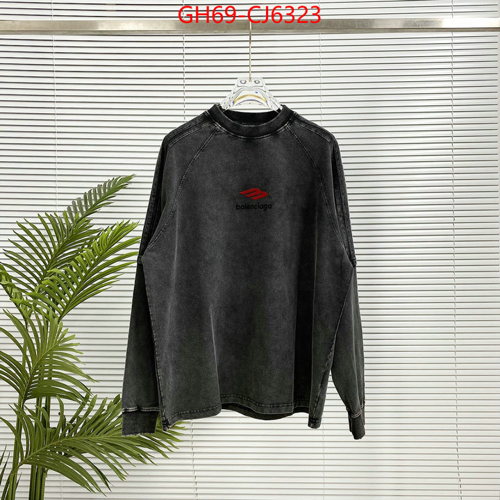 Clothing-Balenciaga where quality designer replica ID: CJ6323 $: 69USD