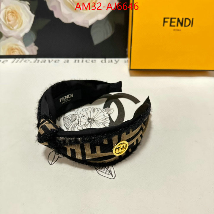 Hair band-Fendi top quality fake ID: AJ6646 $: 32USD