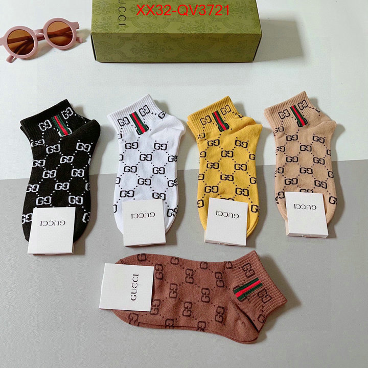 Sock-Gucci how to buy replcia ID: QV3721 $: 32USD