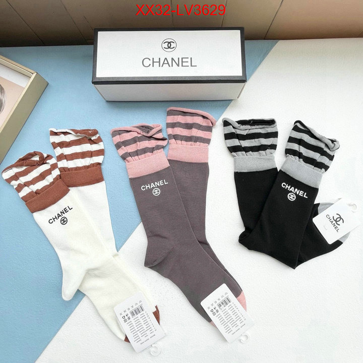 Sock-Chanel online china ID: LV3629 $: 32USD