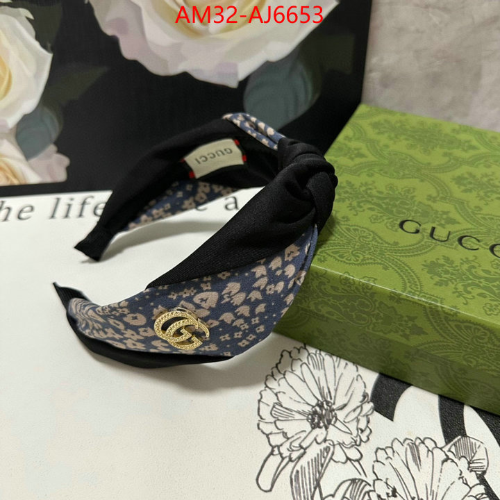 Hair band-Gucci how can i find replica ID: AJ6653 $: 32USD