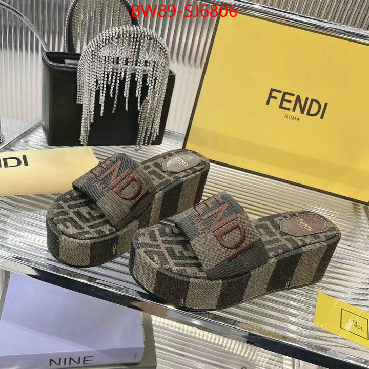 Women Shoes-Fendi aaaaa quality replica ID: SJ6806 $: 89USD