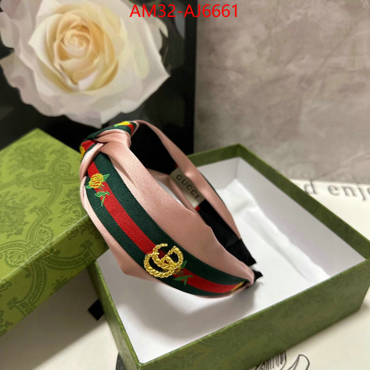 Hair band-Gucci shop cheap high quality 1:1 replica ID: AJ6661 $: 32USD