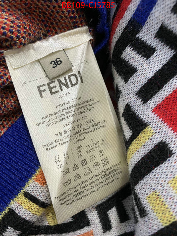 Clothing-Fendi designer 1:1 replica ID: CJ5785 $: 109USD