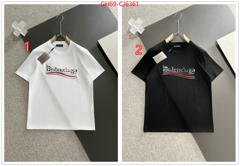 Clothing-Balenciaga buy high-quality fake ID: CJ6361 $: 69USD