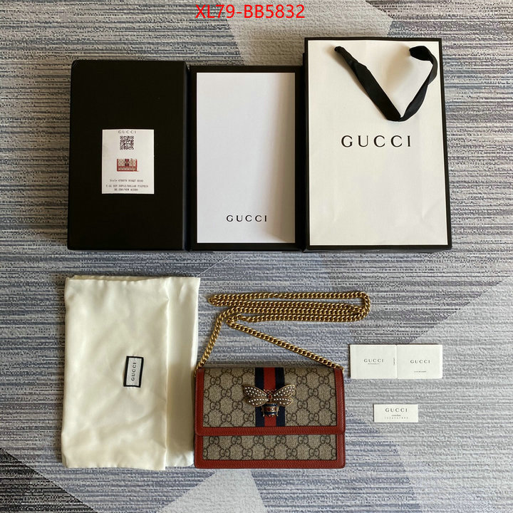 Gucci Bags(4A)-Crossbody- best like ID: BB5832 $: 79USD,