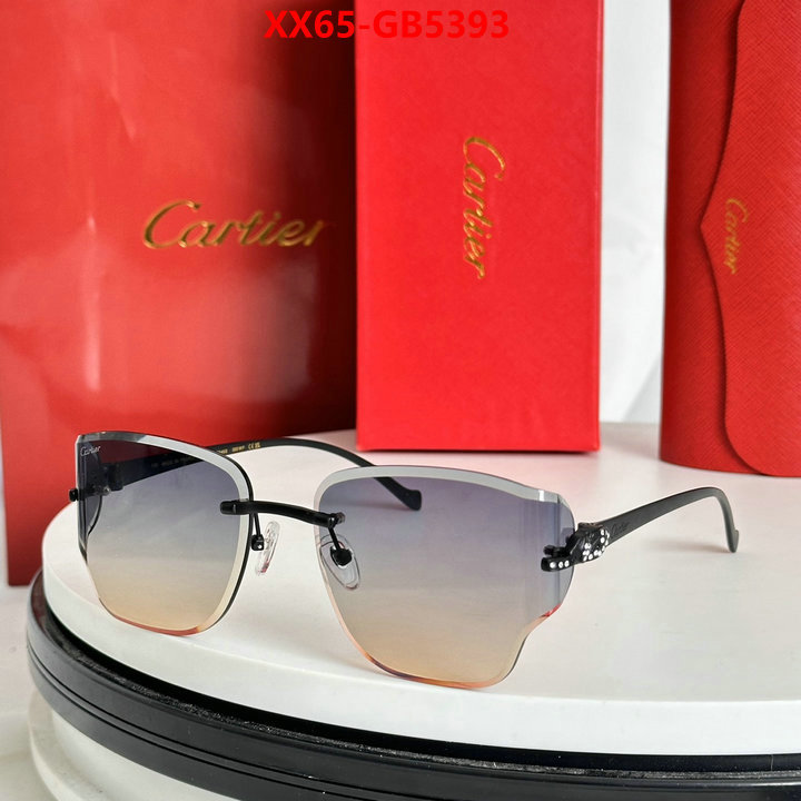 Glasses-Cartier new ID: GB5393 $: 65USD