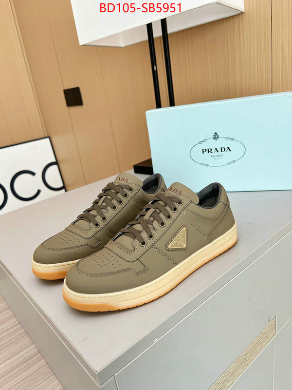 Men shoes-Prada fake aaaaa ID: SB5951 $: 105USD