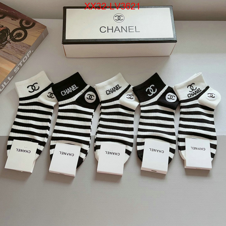 Sock-Chanel best quality replica ID: LV3621 $: 32USD