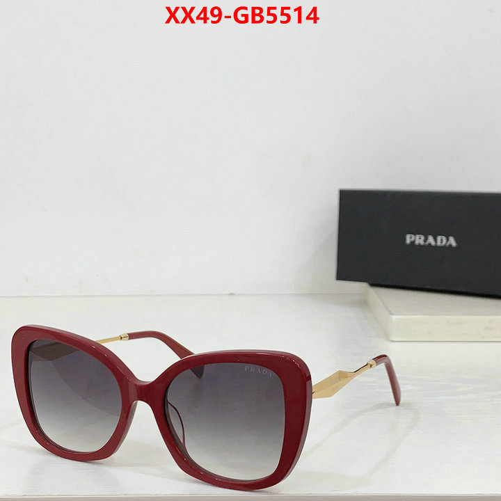 Glasses-Prada replica designer ID: GB5514 $: 49USD