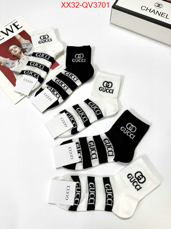 Sock-Gucci designer 7 star replica ID: QV3701 $: 32USD