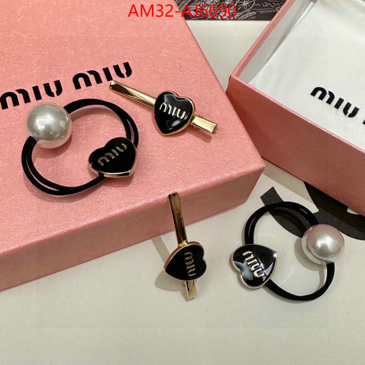 Hair band-MIU MIU shop ID: AJ6690 $: 32USD