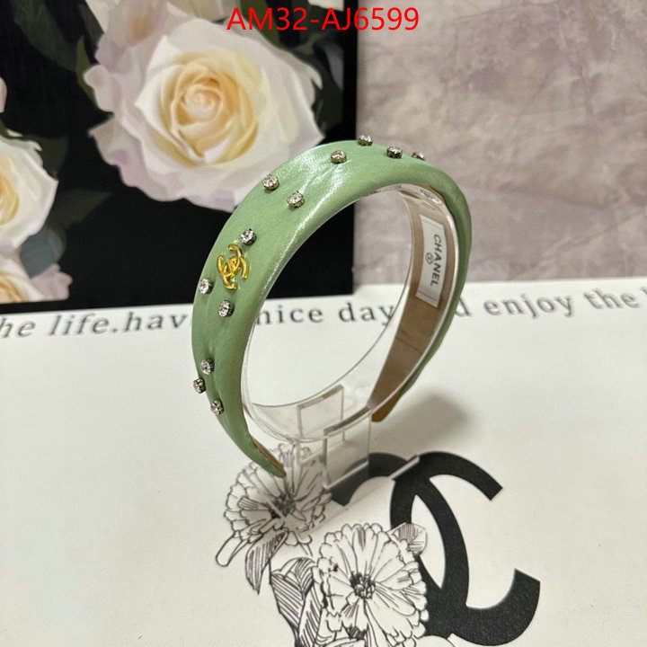 Hair band-Chanel store ID: AJ6599 $: 32USD