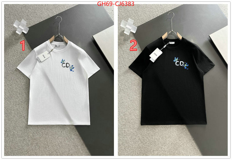 Clothing-Dior shop the best high authentic quality replica ID: CJ6383 $: 69USD