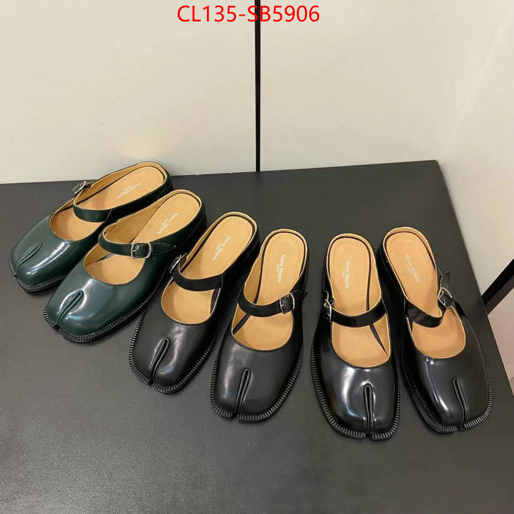 Women Shoes-Maison Margiela how to start selling replica ID: SB5906 $: 135USD