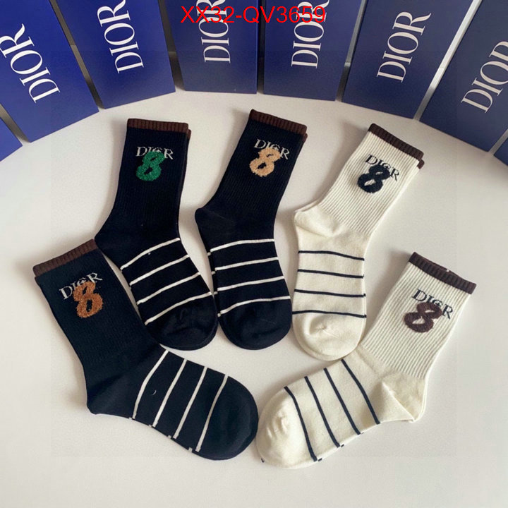 Sock-Dior good quality replica ID: QV3659 $: 32USD