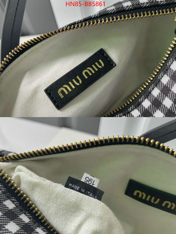 Miu Miu Bags(4A)-Handbag- luxury cheap ID: BB5861 $: 85USD,