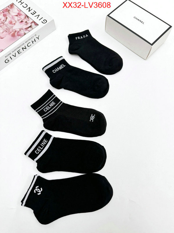 Sock-Chanel best designer replica ID: LV3608 $: 32USD