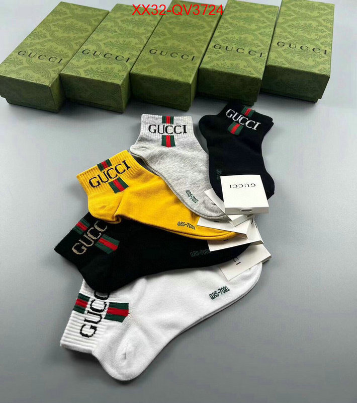 Sock-Gucci wholesale imitation designer replicas ID: QV3724 $: 32USD