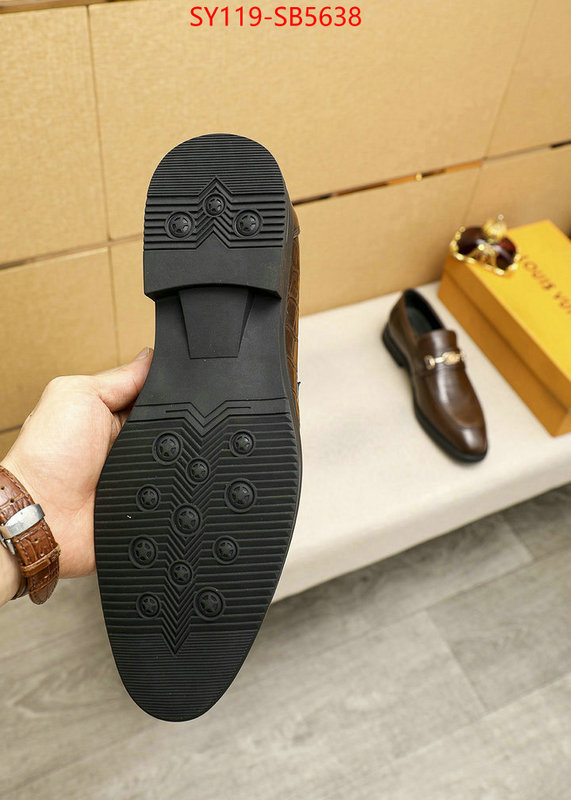 Men Shoes-LV luxury fake ID: SB5638 $: 119USD