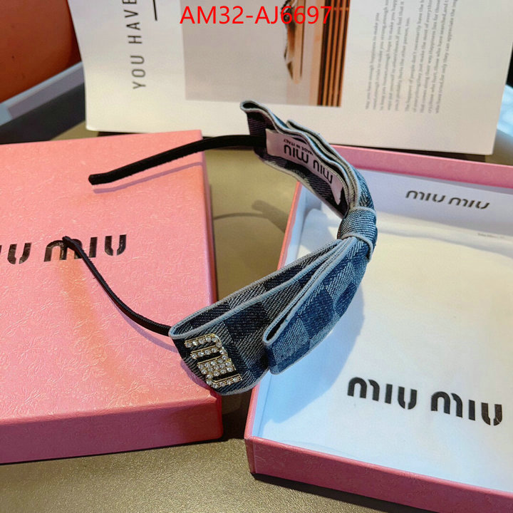 Hair band-MIU MIU mirror quality ID: AJ6697 $: 32USD