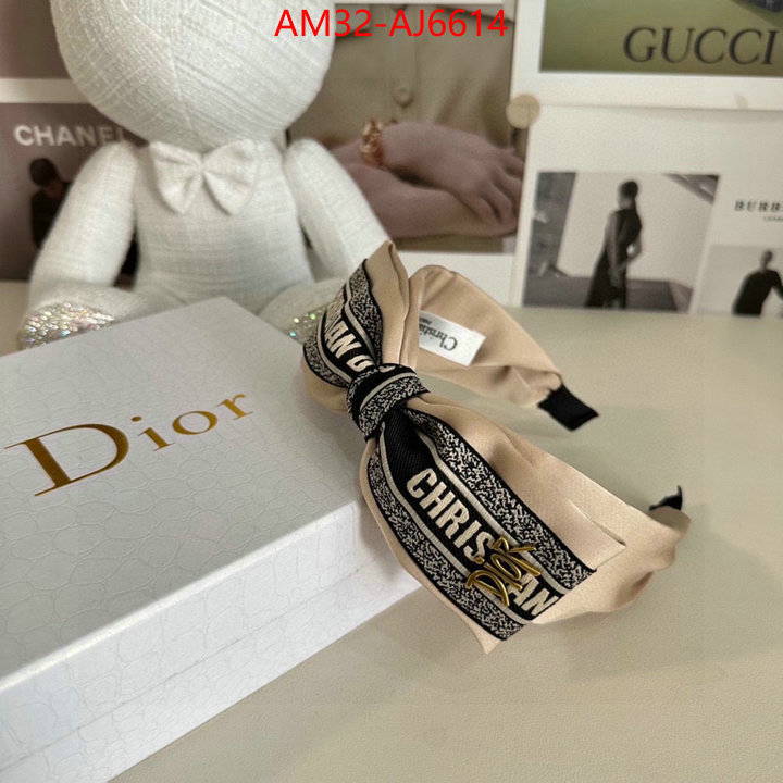 Hair band-Dior fake aaaaa ID: AJ6614 $: 32USD