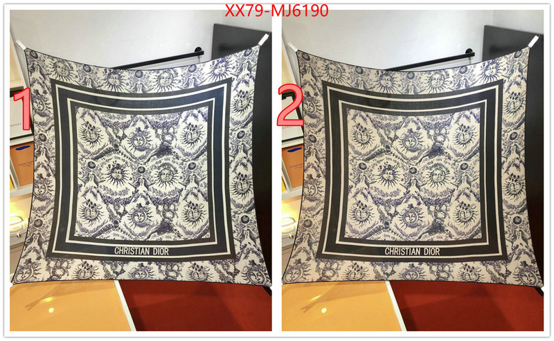 Scarf-Dior designer fake ID: MJ6190 $: 79USD