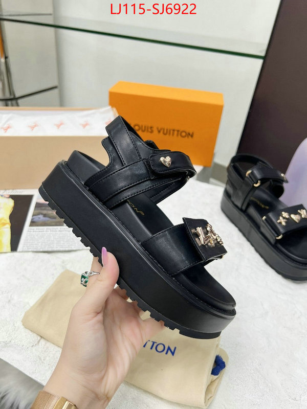 Women Shoes-LV from china 2024 ID: SJ6922 $: 115USD