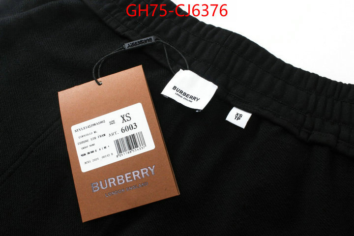 Clothing-Burberry what ID: CJ6376 $: 75USD