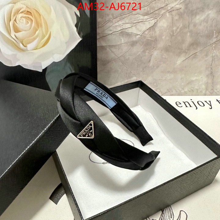 Hair band-Prada best quality replica ID: AJ6721 $: 32USD