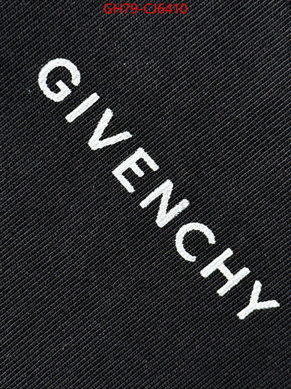 Clothing-Givenchy wholesale designer shop ID: CJ6410 $: 79USD