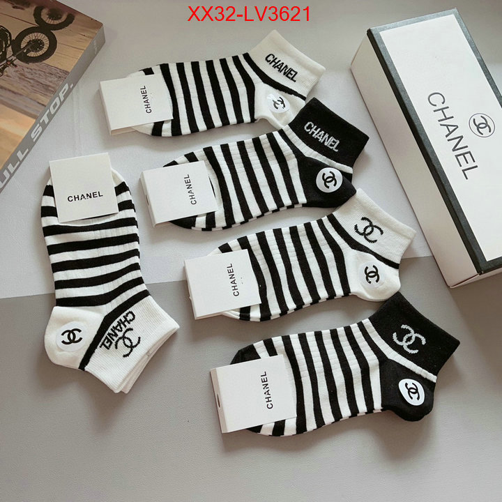 Sock-Chanel best quality replica ID: LV3621 $: 32USD