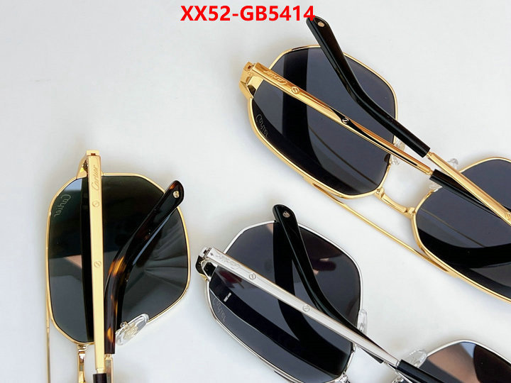 Glasses-Cartier buy high-quality fake ID: GB5414 $: 52USD