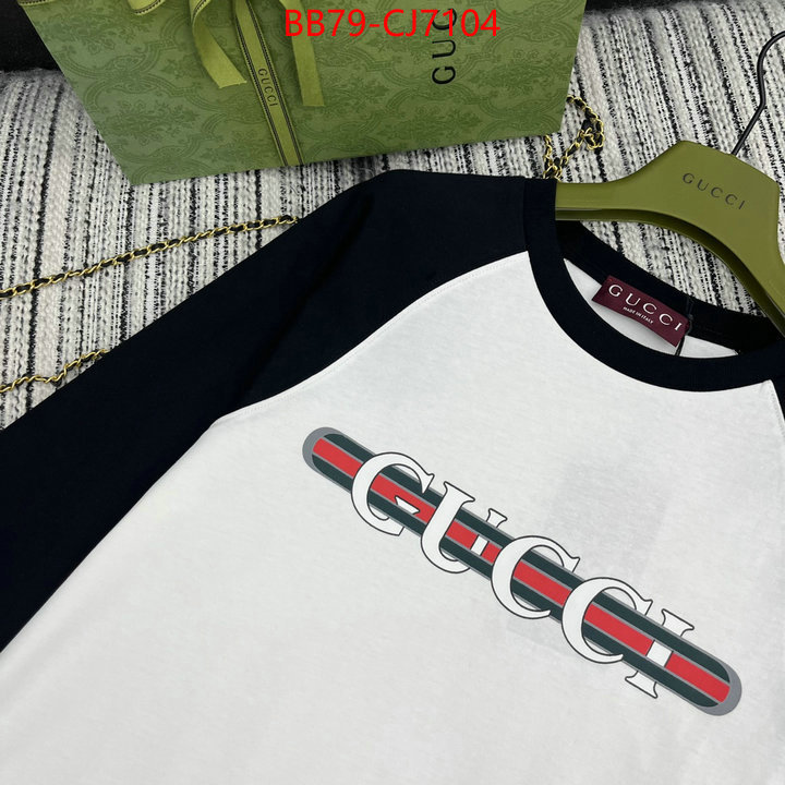 Clothing-Gucci best replica ID: CJ7104 $: 79USD