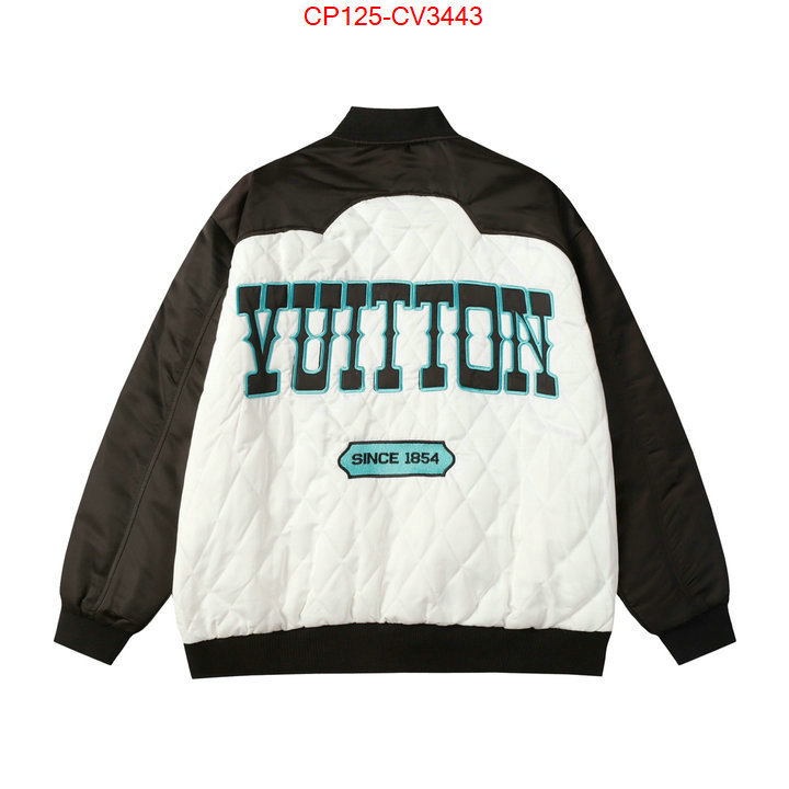 Clothing-LV 7 star quality designer replica ID: CV3443 $: 125USD