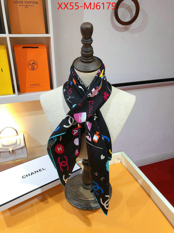 Scarf-Chanel we provide top cheap aaaaa ID: MJ6179 $: 55USD