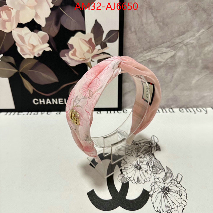 Hair band-Gucci luxury cheap ID: AJ6650 $: 32USD