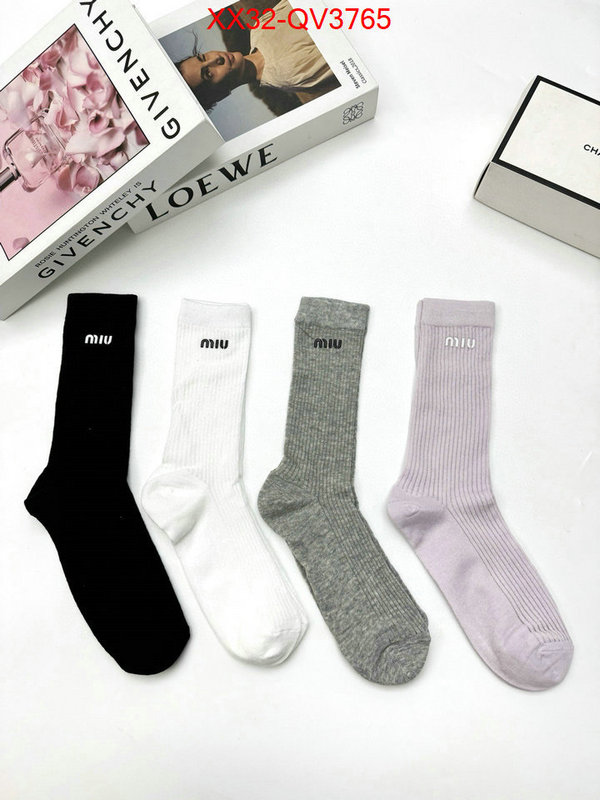 Sock-Miu Miu quality aaaaa replica ID: QV3765 $: 32USD