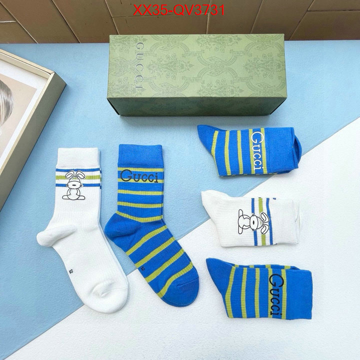 Sock-Gucci where can i find ID: QV3731 $: 35USD