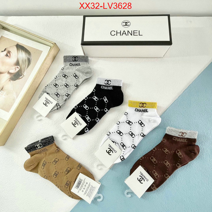 Sock-Chanel high quality replica ID: LV3628 $: 32USD