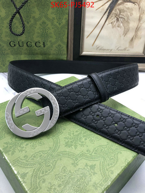 Belts-Gucci top perfect fake ID: PJ5492 $: 65USD