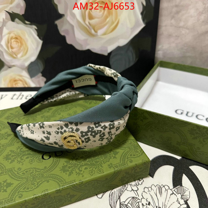 Hair band-Gucci how can i find replica ID: AJ6653 $: 32USD