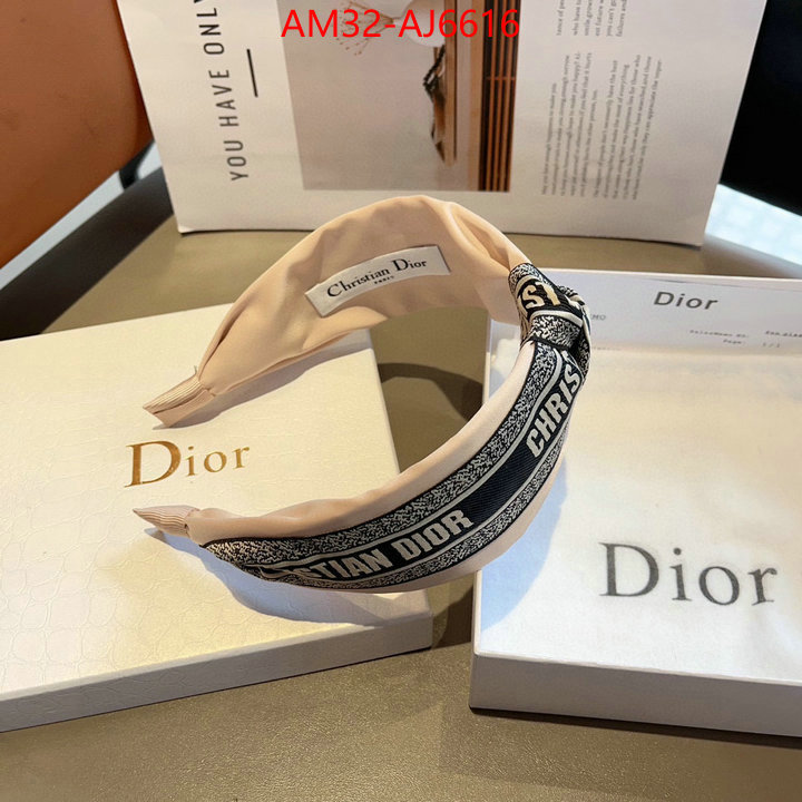 Hair band-Dior knockoff ID: AJ6616 $: 32USD