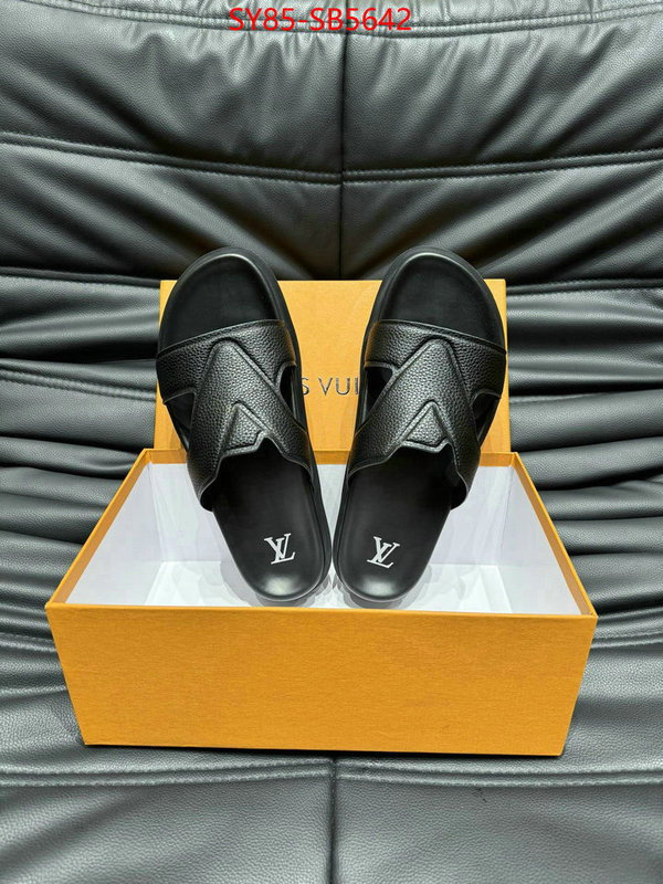 Men Shoes-LV highest quality replica ID: SB5642 $: 85USD