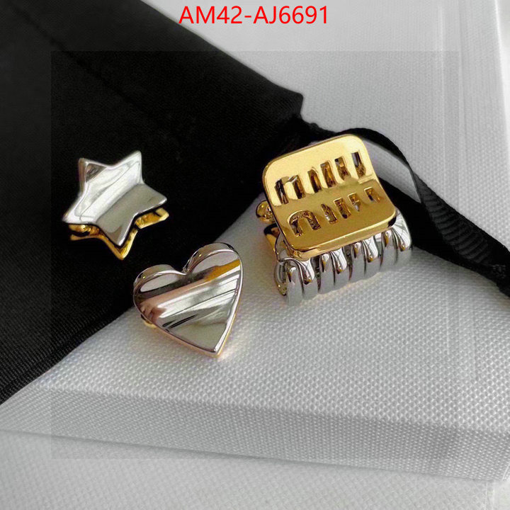 Hair band-MIU MIU 2024 replica wholesale cheap sales online ID: AJ6691 $: 42USD