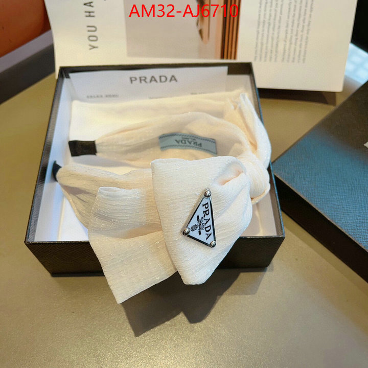 Hair band-Prada best designer replica ID: AJ6710 $: 32USD